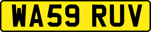 WA59RUV