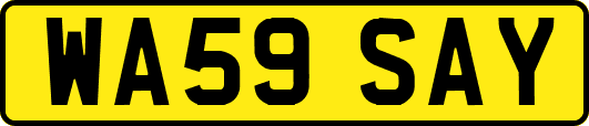 WA59SAY