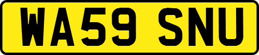 WA59SNU
