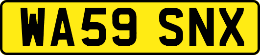 WA59SNX