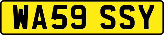 WA59SSY