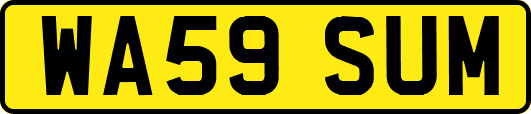 WA59SUM