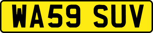 WA59SUV