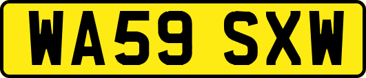 WA59SXW
