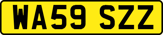 WA59SZZ