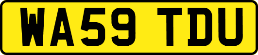 WA59TDU