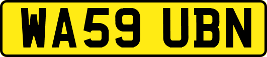 WA59UBN