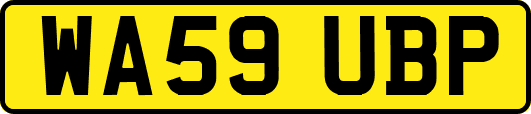 WA59UBP