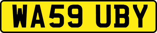 WA59UBY