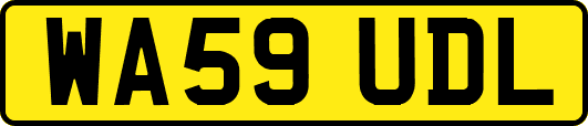 WA59UDL