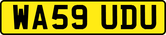 WA59UDU