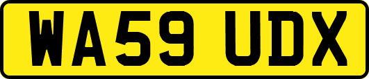 WA59UDX
