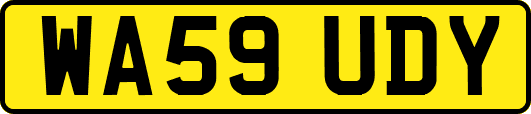 WA59UDY