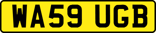 WA59UGB