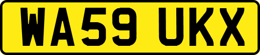 WA59UKX