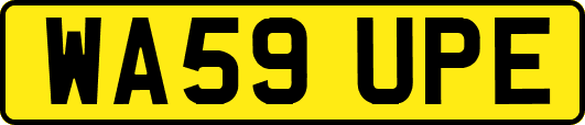 WA59UPE