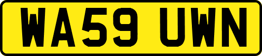 WA59UWN