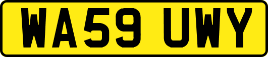 WA59UWY