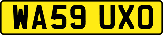 WA59UXO