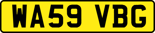 WA59VBG
