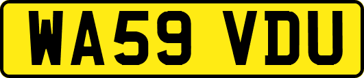 WA59VDU