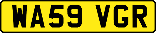 WA59VGR