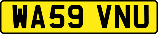 WA59VNU