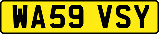 WA59VSY