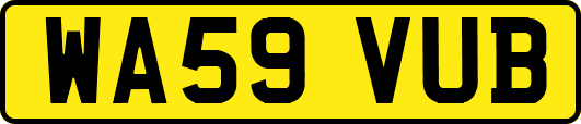 WA59VUB