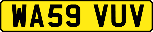 WA59VUV