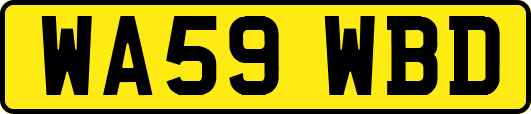 WA59WBD
