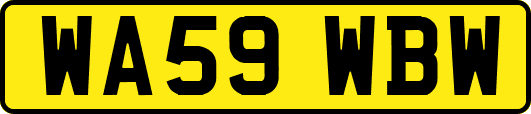WA59WBW