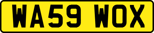 WA59WOX