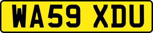 WA59XDU