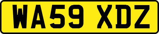WA59XDZ