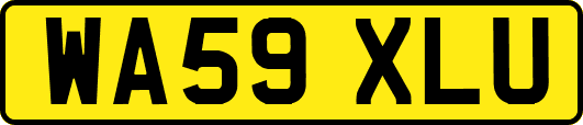 WA59XLU