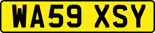 WA59XSY