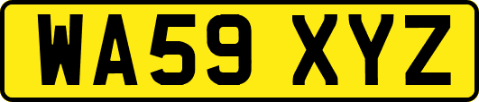 WA59XYZ