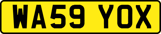 WA59YOX
