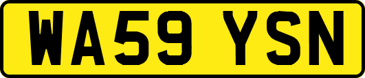 WA59YSN