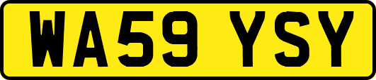 WA59YSY