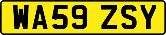 WA59ZSY