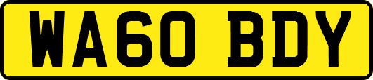 WA60BDY