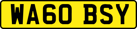 WA60BSY