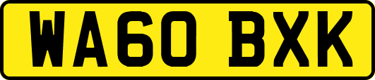 WA60BXK