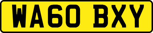 WA60BXY