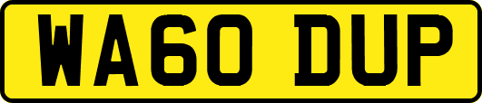 WA60DUP