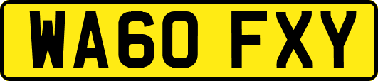 WA60FXY