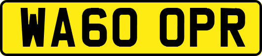 WA60OPR