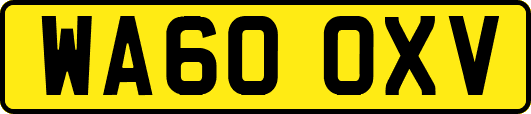 WA60OXV